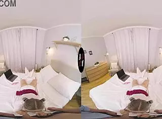 Virtual Taboo: Shaved Blonde in POV Handjob and Blowjob with Slut