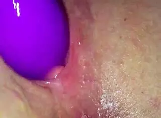 wet lesbian wife masturbating in the living room