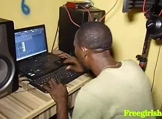 First Studio Day Fucked by Excellent Irie