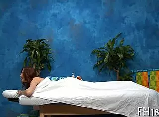 Massage scene gallery in a steamy setup