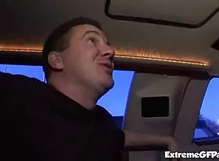 Danica Blue, busty blonde, sucks dick