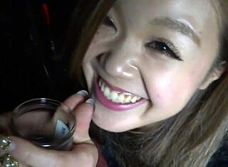 Wow! Japansk tjej Kana Hamasaki älskar creampie-aktion!