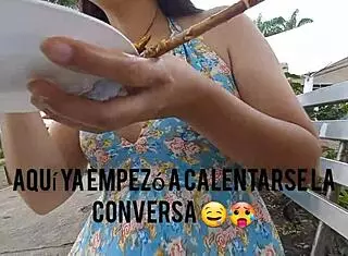 Me Voy A Ver Que Hay De Bueno En El Parque Y Me Encuentro A Esta Linda Flaca