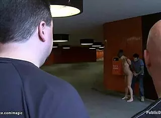 Bound German Babe Gets Fucked Outdoors With Domination