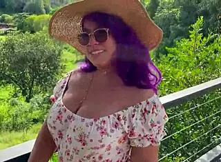 she narrates her public ride with the neighbor's big body