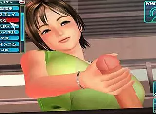 Intense booty play in hentai anime game sex gameplay for 18+