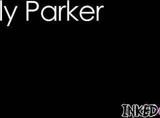 i love this hot tattooed brunette babe's foot fetish, her inked feet giving me a cumshot