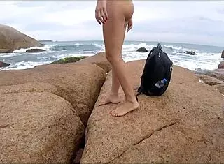 wild african orgy unfolds on florianopolis beach with ines ventura and joy cardozo in public outdoor frenzy