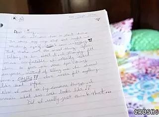 German emo teen 18+ explores taboo hardcore desires