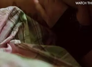 Two Scared Chicks Choose Fucking Over Horror Movie With Lesbian Oral And Natural Tits