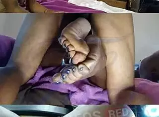 Ebony and latina explore threesome dynamics with jealousy emerging