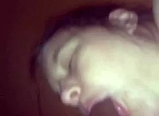 camera shy amateur returns for another pov facial.