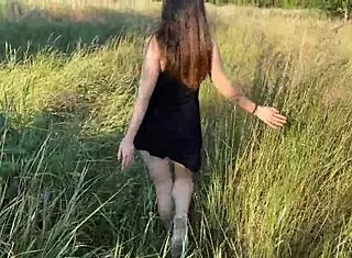 Wow, that big ass stranger got bent over for a wild public creampie!