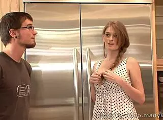 Wow! Faye Reagan's pretty pussy stuffed with dick!