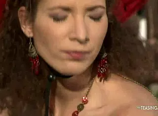 Handsome Guy Drills Brunette's Butt Outdoors For Cumshot