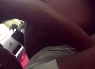 fucking this slut hard while her family is home, making her orgasm loudly