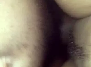 here i cum on her wet pussy
