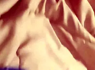 wife gets creampie from husband, then swallows it all in casual home scene.