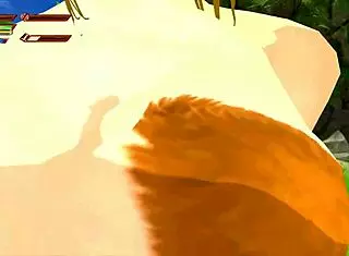 3D Game Features Female Centaur In Stamina Challenge With Monstergirl