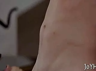 Young amateur explores intense hardcore experiences