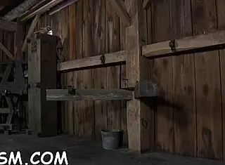 Girl submits to hardcore femdom bondage thralls