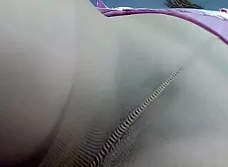 Watch this intense squirting in stockings fetish action