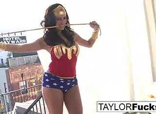 Taylor Vixen as Sultry Wonder Woman