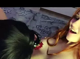 naughty succubusses kiss wet pussies