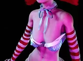 Redhead Girl With Pigtails Dances In 3D Hentai Animation