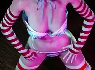 Redhead Girl With Pigtails Dances In 3D Hentai Animation