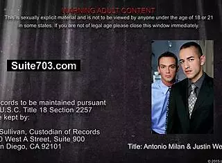 naughty gays lick asses then fuck at office