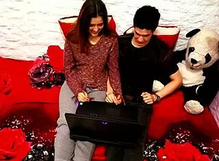 We WATCHED romantic NETFLIX movie and FELL in LOVE HAVING SEX in YOUR bed