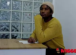 Busty Sandra Exclaims Over Big Black Cock!