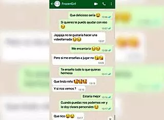 Gamer girl sends nudes via WhatsApp we end up fucking 😏