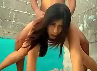 Mexican woman is penetrated by a dark-skinned man
