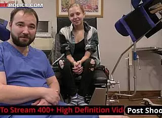 Officer Tampa Makes Student Ava Siren Suck His Dick In The Classroom After Catching Her Masturbating.