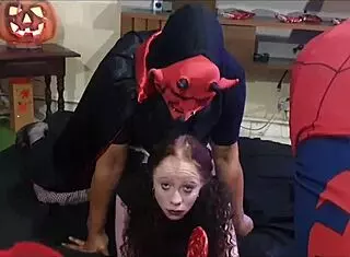 omg, i’m so into this halloween orgy with lorrany exotica, eliane furacao, paty bumbum, alex lima, marcio baiano, el toro de oro, n casal de primos