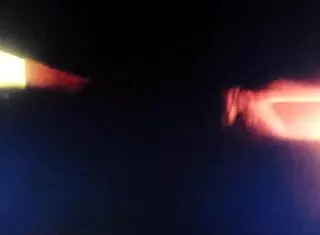 Amateur Bent Over in Point of View Style