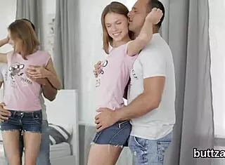 this petite 18+ cutie gets her cunt and anus fucked so good 😏