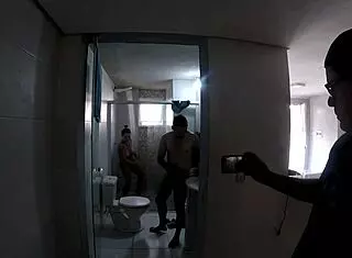 Gaucho Pussyhunter leads orgy in football locker room with Joy Cardozo and Dinigata