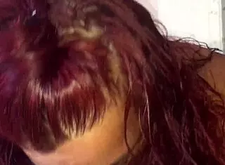 BBW MILF sucks small 18+ cock