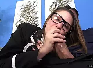 I watch Claire Heart offer her tight pussy for hardcore action