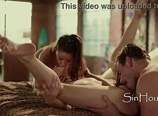 Y2k Teens Ride In Threesomes!