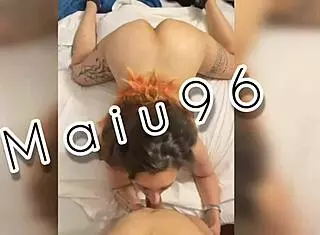 Skinny encounter with the canadian's intriguing dick