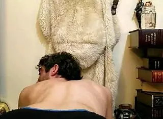 Sexy Mature Man Teases During Homemade Yoga Workout