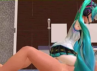 Hatsune Miku's Intense Cowgirl Passion