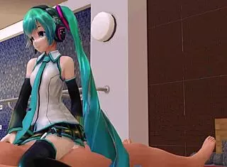 Hatsune Miku's Intense Cowgirl Passion