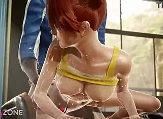 Ash Fucks Misty Doggy Style Pokemon School!