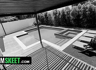 Millie Morgan hooks up with Donnie Rock in random sex tape.