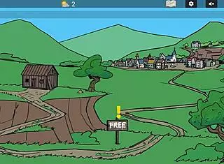 Queens brothel 3 village whore in country ranch.